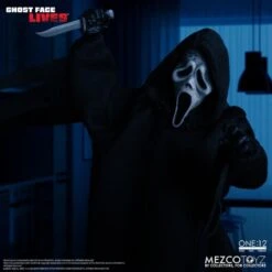 Mezco Toyz One:12 Collective Scream Ghost Face Action Figure -Science Fiction Toy Store mezco toyz one 12 collective scream ghost face action figure 1147361840 1