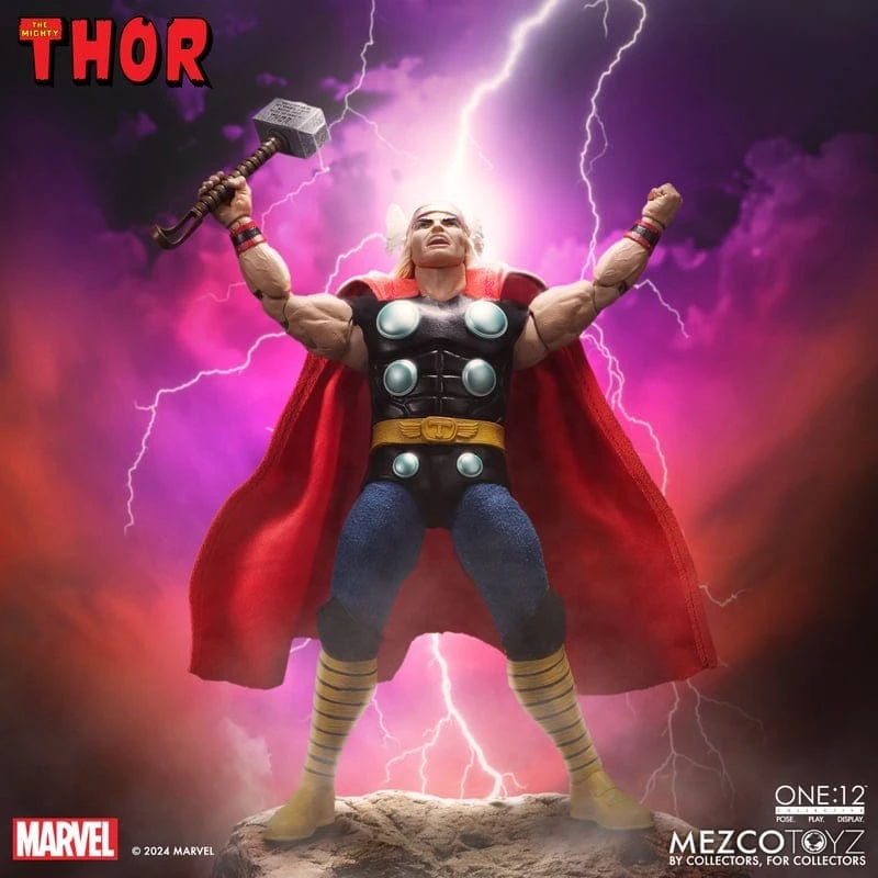 One:12 Collective The Mighty Thor Action Figure 7 One:12 Collective The Mighty Thor Action Figure - Image 5