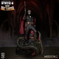 Mezco Toyz Static-6 Rumble Society Doc Nocturnal 1/6 Scale Statue -Science Fiction Toy Store mezco toyz static 6 rumble society doc nocturnal 1 6 scale statue 32738147074118