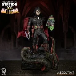 Mezco Toyz Static-6 Rumble Society Doc Nocturnal 1/6 Scale Statue -Science Fiction Toy Store mezco toyz static 6 rumble society doc nocturnal 1 6 scale statue 32738147205190