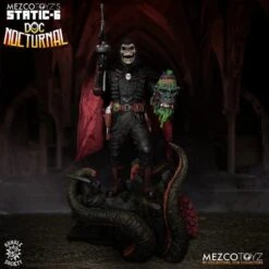 Mezco Toyz Static-6 Rumble Society Doc Nocturnal 1/6 Scale Statue -Science Fiction Toy Store mezco toyz static 6 rumble society doc nocturnal 1 6 scale statue 32738147631174