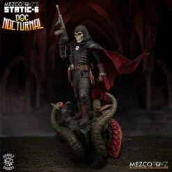 Mezco Toyz Static-6 Rumble Society Doc Nocturnal 1/6 Scale Statue -Science Fiction Toy Store mezco toyz static 6 rumble society doc nocturnal 1 6 scale statue 32738147663942
