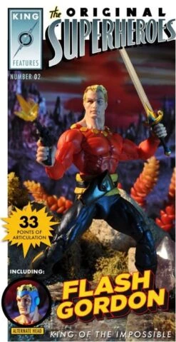NECA King Features The Original Superheroes Flash Gordon Action Figure -Science Fiction Toy Store neca king features the original superheroes flash gordon action figure 29718448635974