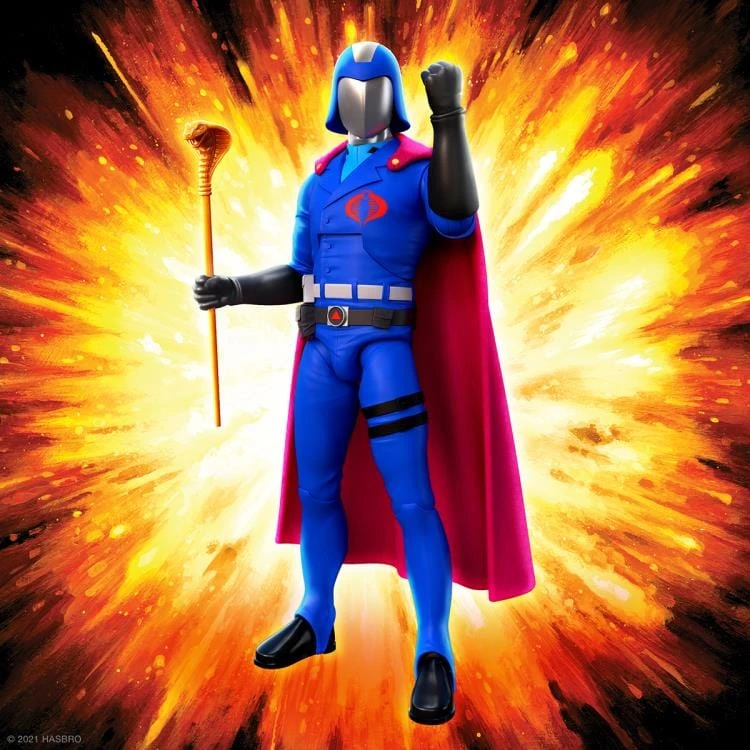 SUPER7 G.I. Joe ULTIMATES! Cobra Commander Action Figure 3 SUPER7 G.I. Joe ULTIMATES! Cobra Commander Action Figure
