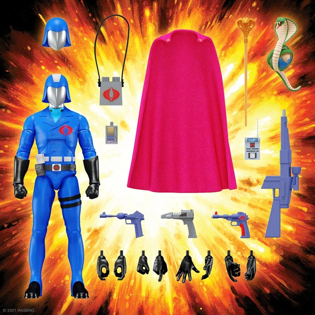 SUPER7 G.I. Joe ULTIMATES! Cobra Commander Action Figure 5 SUPER7 G.I. Joe ULTIMATES! Cobra Commander Action Figure - Image 3
