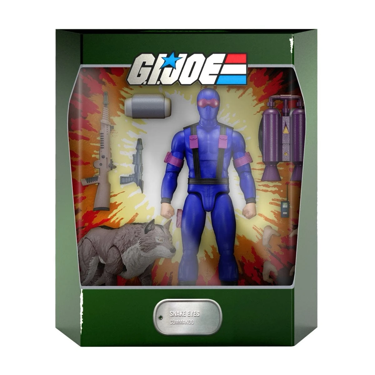SUPER7 G.I. Joe ULTIMATES! Snake Eyes Action Figure 10 SUPER7 G.I. Joe ULTIMATES! Snake Eyes Action Figure - Image 8