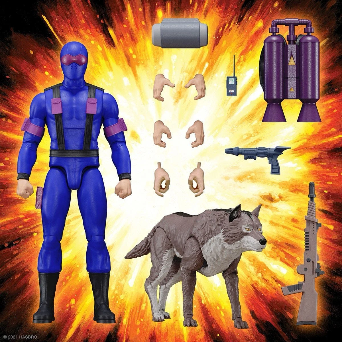 SUPER7 G.I. Joe ULTIMATES! Snake Eyes Action Figure 7 SUPER7 G.I. Joe ULTIMATES! Snake Eyes Action Figure - Image 5