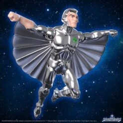 SUPER7 SilverHawks ULTIMATES! Quicksilver (Toy Version) Action Figure