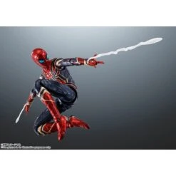 S.H. Figuarts Spider-Man: No Way Home Iron-Spider Action Figure -Science Fiction Toy Store tamashii nations s h figuarts spider man no way home iron spider action figure 1146895234